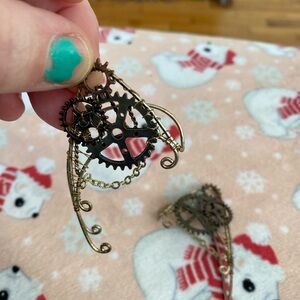 Elf Shaped, Over The Ear Steampunk Jewelry.